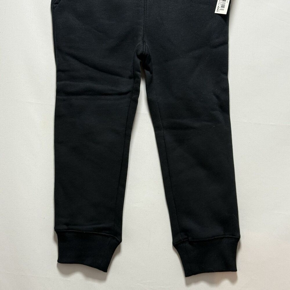Fleece Jogger Pants Size M 8 Years Sweatpants Black NWT - Picture 9 of 16